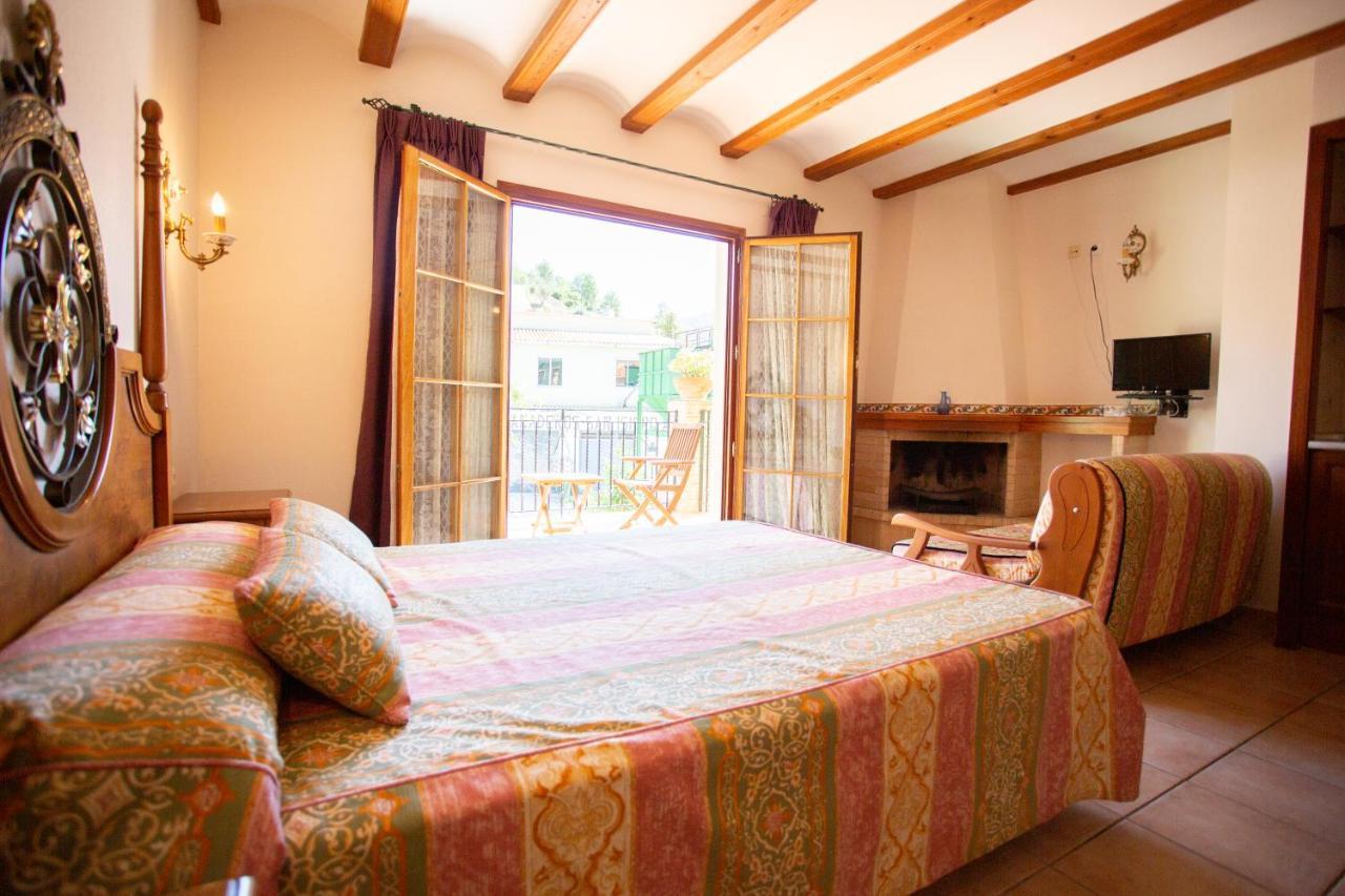 Hotel Rural Serrella Castell De Castells Exteriér fotografie