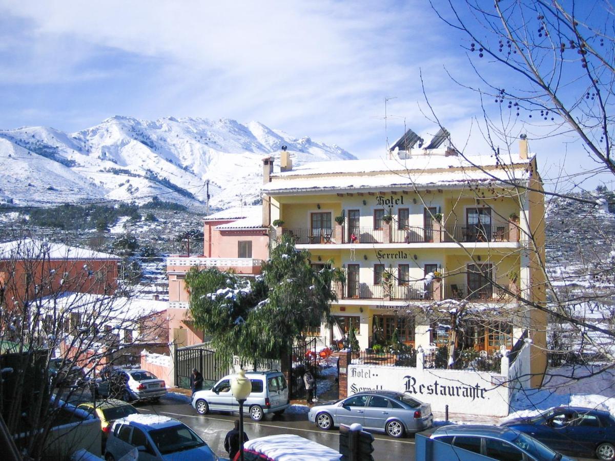 Hotel Rural Serrella Castell De Castells Exteriér fotografie